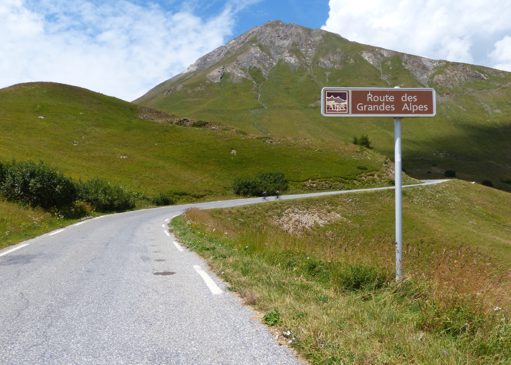Route des Grandes Alpes in Frankreich